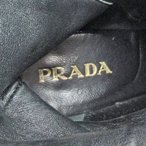 Authenticity Guaranteed used 20%OFF PRADA boots leather - Picture 7 of 7